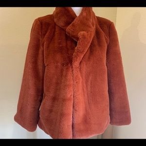 Andrew Marc Faux Fur Coat